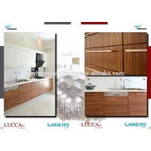 LUCCART factory Turkish Manufacture Economic Kitchen Cabinet with Wood Structured Melamined Mdf Door